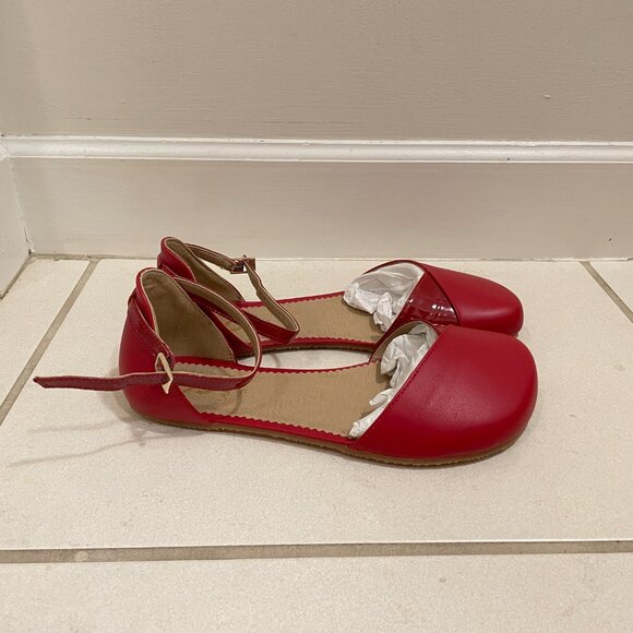 Shapen Poppy in red, size 39W - Picture 2 of 6